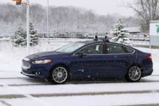 Ford Conducts Industry-First Snow Tests of Autonomous Veh...